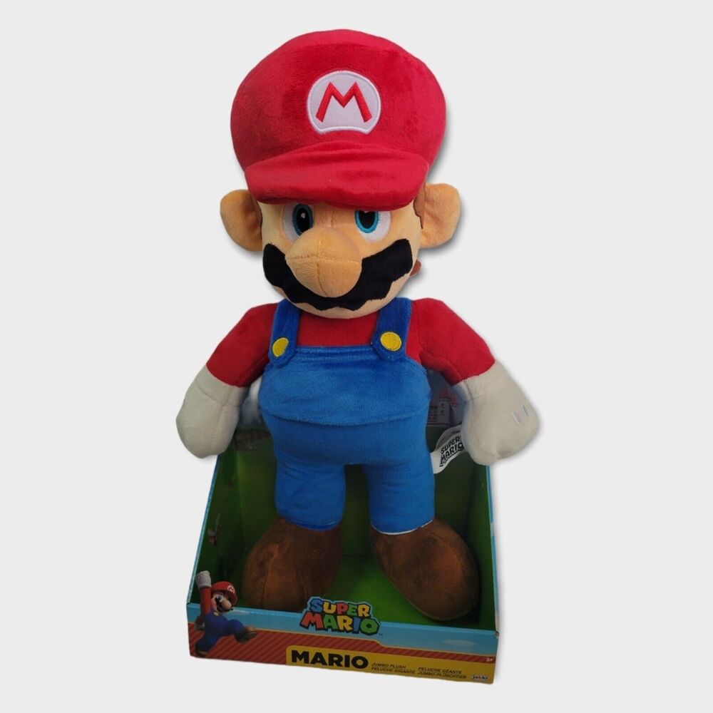Super Mario Plush 20 inch Collectable Doll Toy Kids Gift Nintendo Jakks Pacific